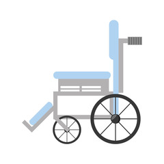 Fototapeta na wymiar wheelchair medical equipment icon vector illustration eps 10