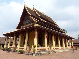 Naklejka premium Wat Si Saket, Vientiane, Laos, Southeast Asia