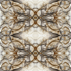 abstract picture from smoke 