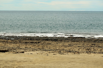 Idyllic sandy beach