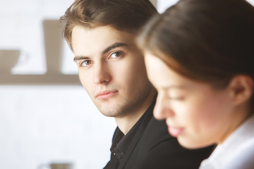 Man and woman portrait