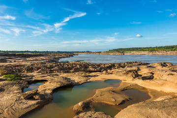 Thailand grand canyon (sam pan bok) at Ubon Ratchathani, Thailand