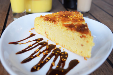Postre Pan casero