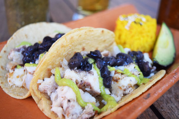 Taco de pescado