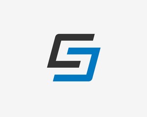 Letter S logo icon design template elements. Logo initial letter S.