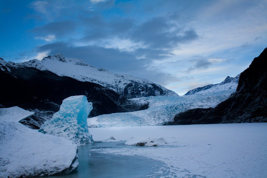 Mendenhall Glacier Winter