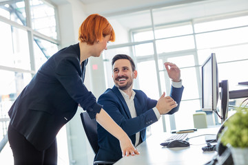 They share a great working relationship.