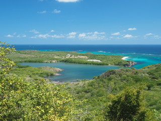 Paysage Sainte-Anne Martinique 