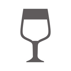 glass cup drink liquor vector illustration eps 10