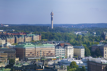 Fototapeta premium View of Stockholm City.