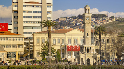 İzmir Saat Kulesi, Konak Meydan, Türkiye