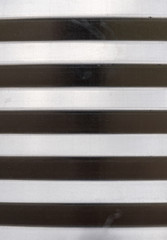Alternating Light and Dark Pattern of Corrugated Metal