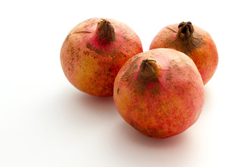 Tasty Pomegranate with its red beans