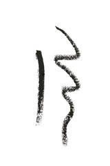 Black color eye liner pencil paint on background