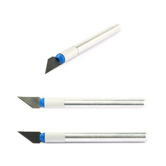 Chisel knife isolated