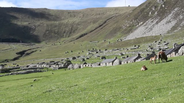  Abandoned Village Hirta St Kilda Scotland