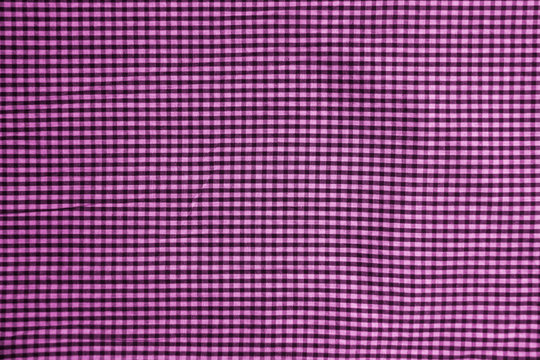 close up texture of scott pattern fabric