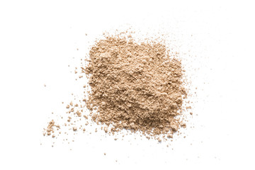 Make up base foundation powder on background