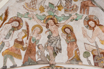 The crucifixion of Jesus on Good Friday
