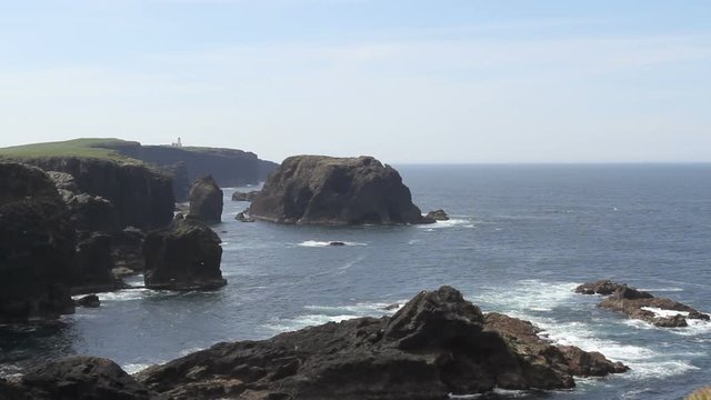 Coast of Eshaness Northmavine Shetland Scotland