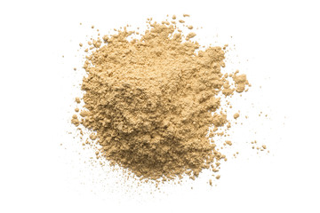 Foundation powder makeup on background