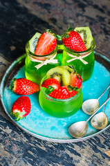 Organic fruit dessert