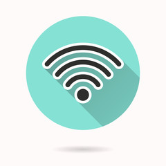 Wi-Fi - vector icon.