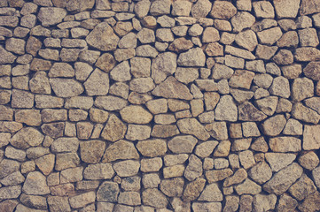 Background of stone wall texture photo