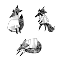 Модные лисы