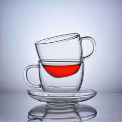 Two Cups With Saucers
