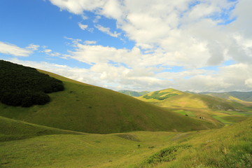 Obraz premium Castelluccio di Norcia, umbria