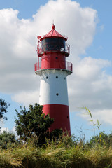 Fototapeta na wymiar Ein Leuchtturm an der Ostsee