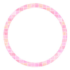 春　ピンク　円　アイコン