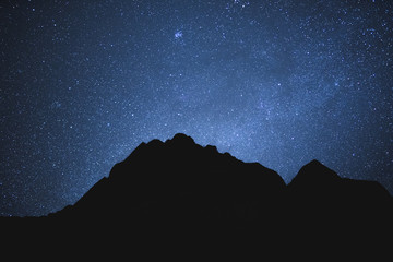 Stars and Silhouettes in Zion National Park