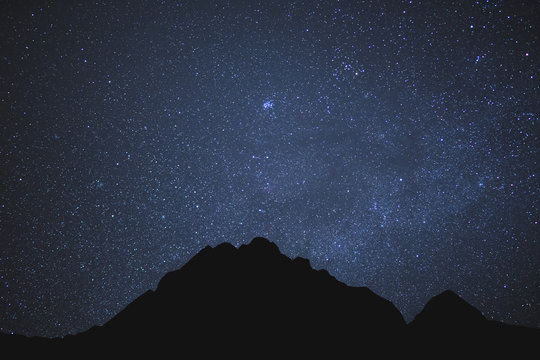 Stars and Silhouettes in Zion National Park