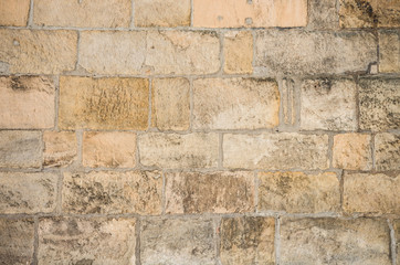 Sandstone stone wall background