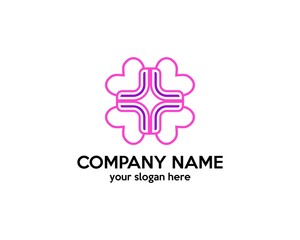 abstract hearts, font L