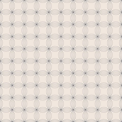 Seamless Grey Flower Grid with Warm Background