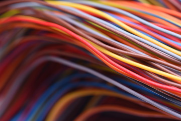 Electric Cable Closeup