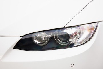 Car headlights. Luxury Headlights