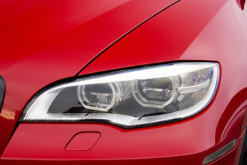 Car headlights. Luxury Headlights