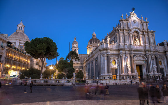 View of Catania cathedral