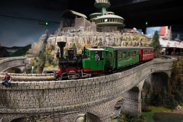 Obraz premium Railway miniature
