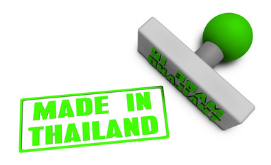 Made in Thailand Stamp