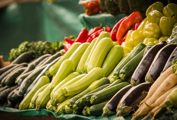Fresh vegetable at market place
