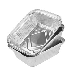 Foil tray for food