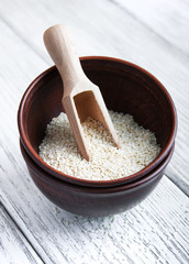 organic natural sesame seeds