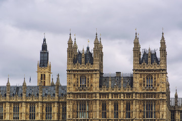 Obraz na płótnie Canvas The Palace of Westminster, London, UK