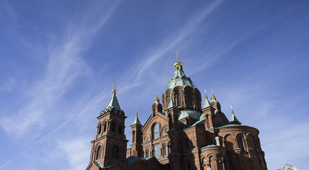 Fototapeta premium A historical Church of the Savior on Spilled Blood from saint petersburg russia