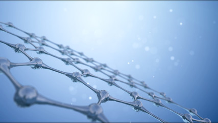 abstract DNA molecule Loop